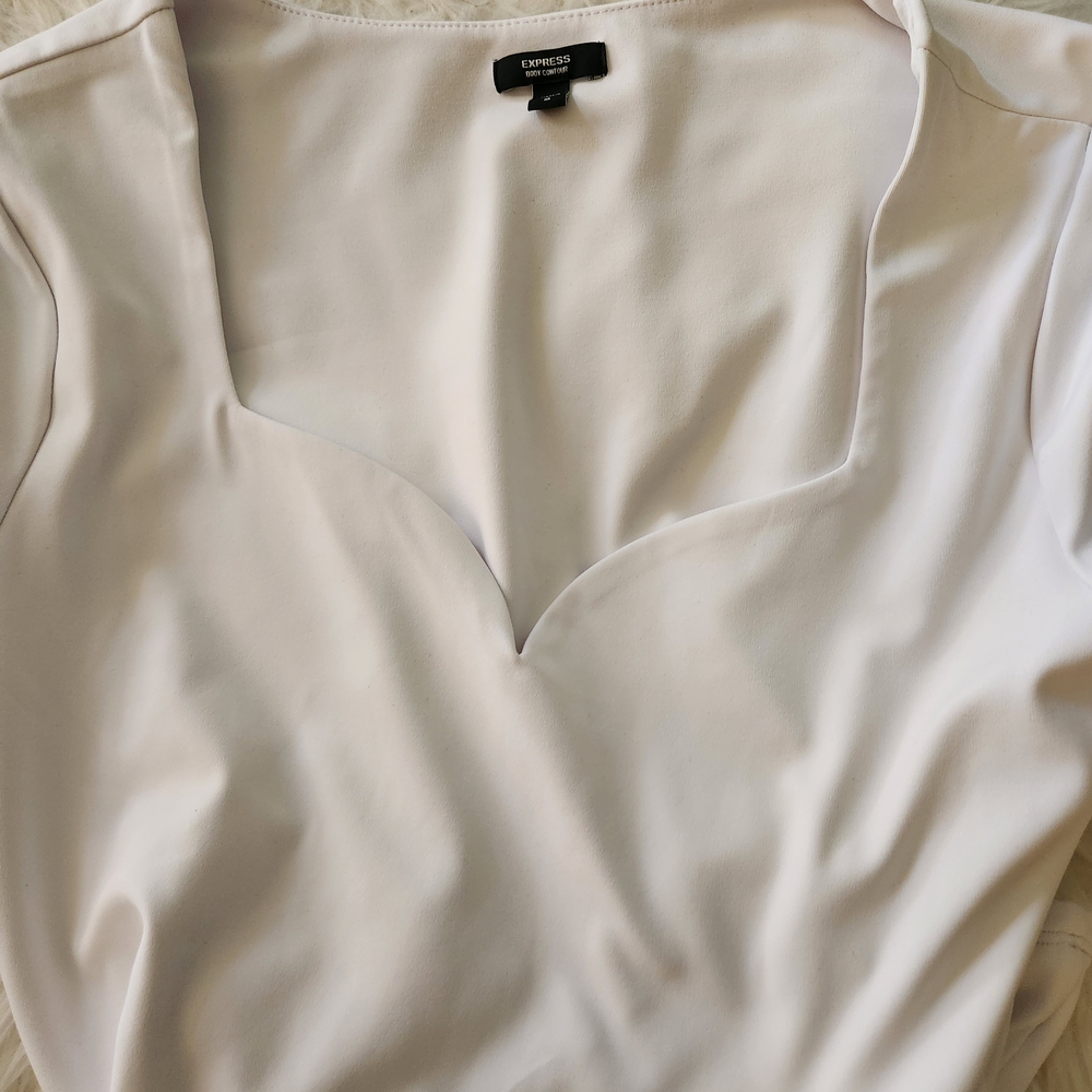 Express Women's Chic White Blouse
